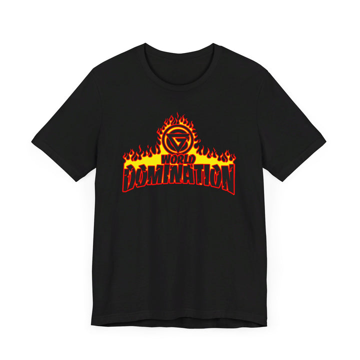 CG RED BLACK YELLOW WORLD DOMINATION