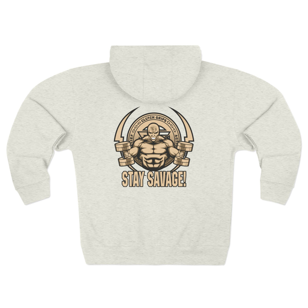 CG BIG MAC DESERT SAND /STAY SAVAGE ZIP UP