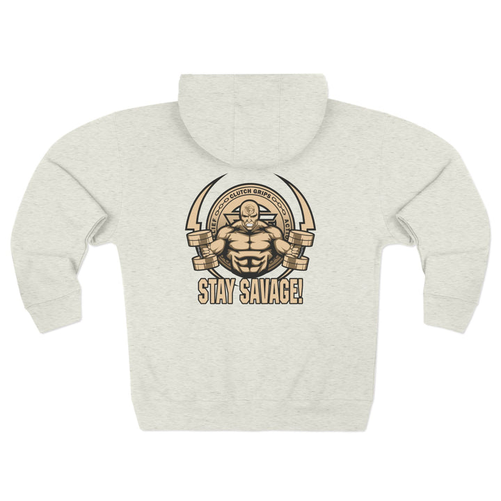 CG BIG MAC DESERT SAND /STAY SAVAGE ZIP UP