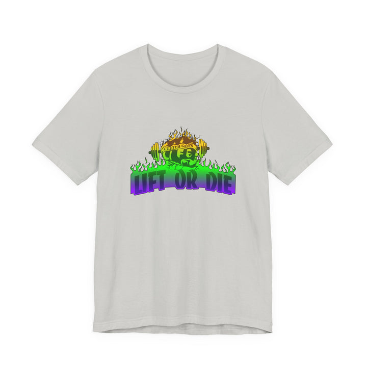 CG FIST PURPLE GREEN FADE /LIFT OR DIE