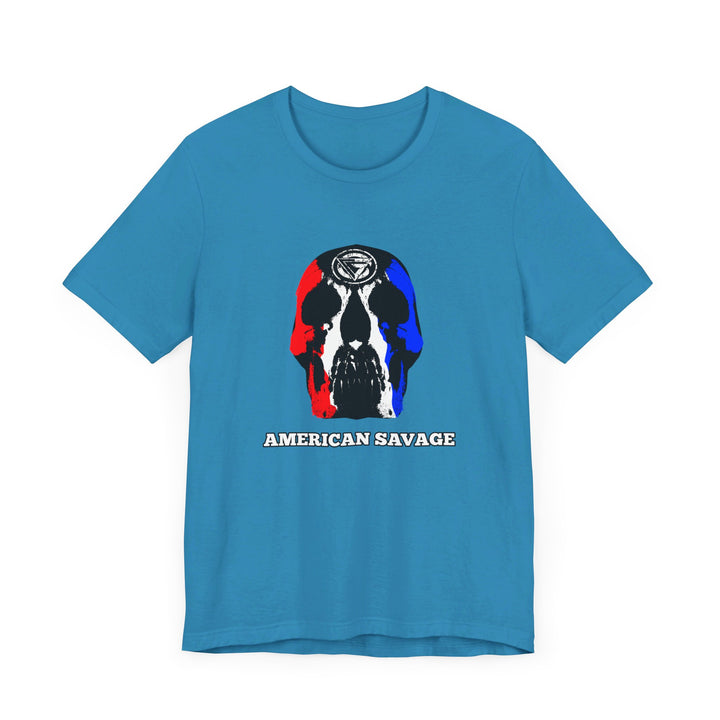 SKULLATOR RED WHITE BLUE /AMERICAN SAVAGE