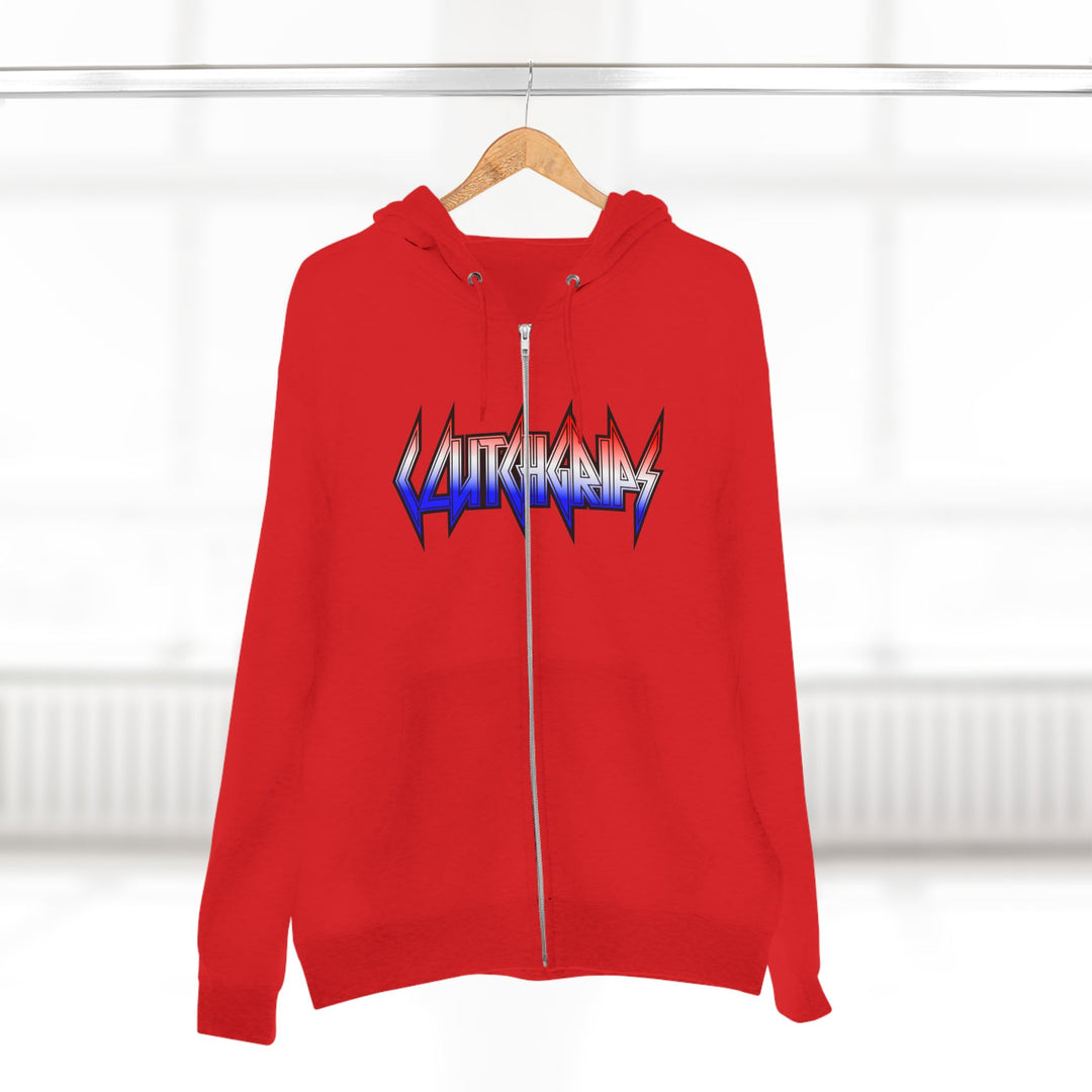 CG A AMERICAN WARRIORS RED WHITE BLUE FADE /BRINGING IT BACK ZIP UP