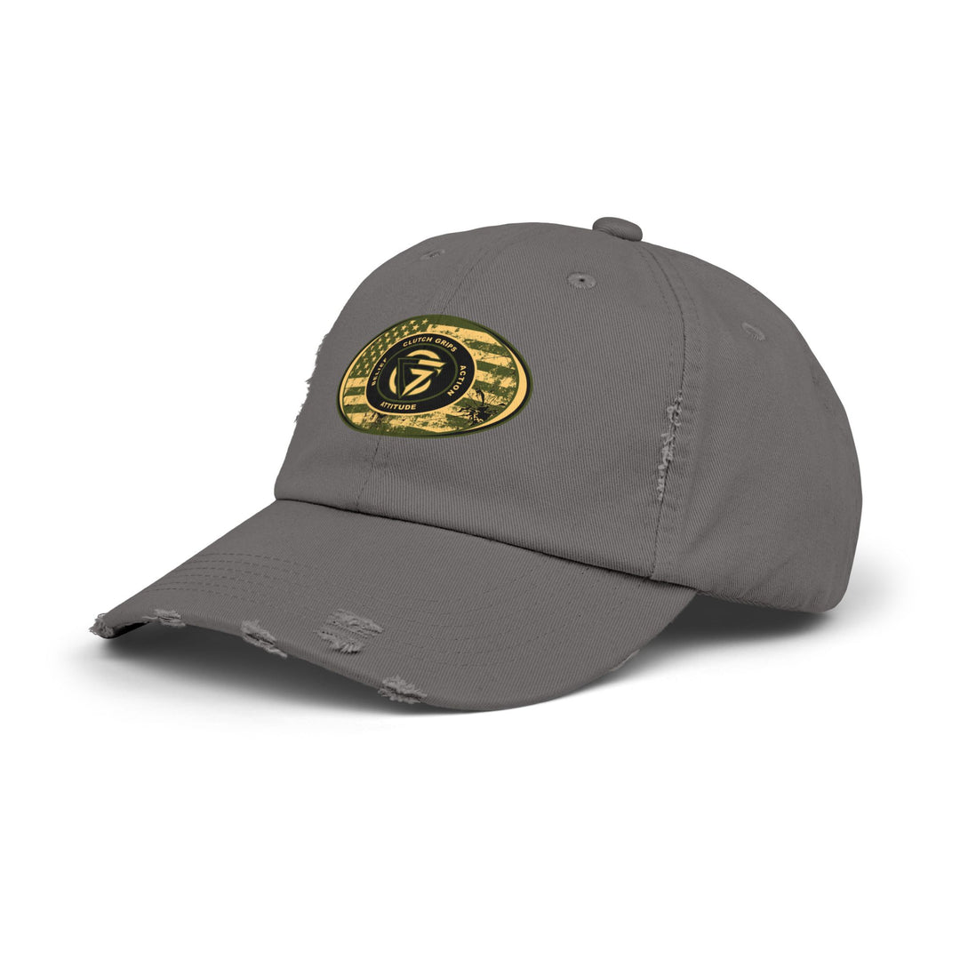 CG AFGHANISTAN DISTRESSED TRIBUTE FLAG OVAL CAP