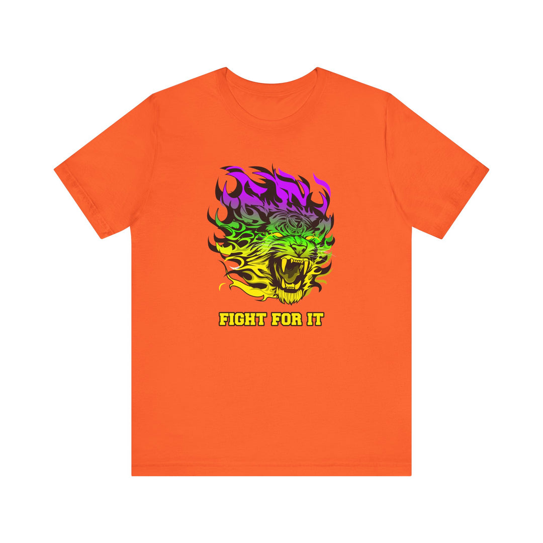 TIGER FLAME YELLOW GREEN PURPLE /FIGHT FOR IT