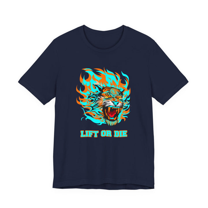 TIGER FLAME MIAMI AQUA ORANGE /LIFT OR DIE