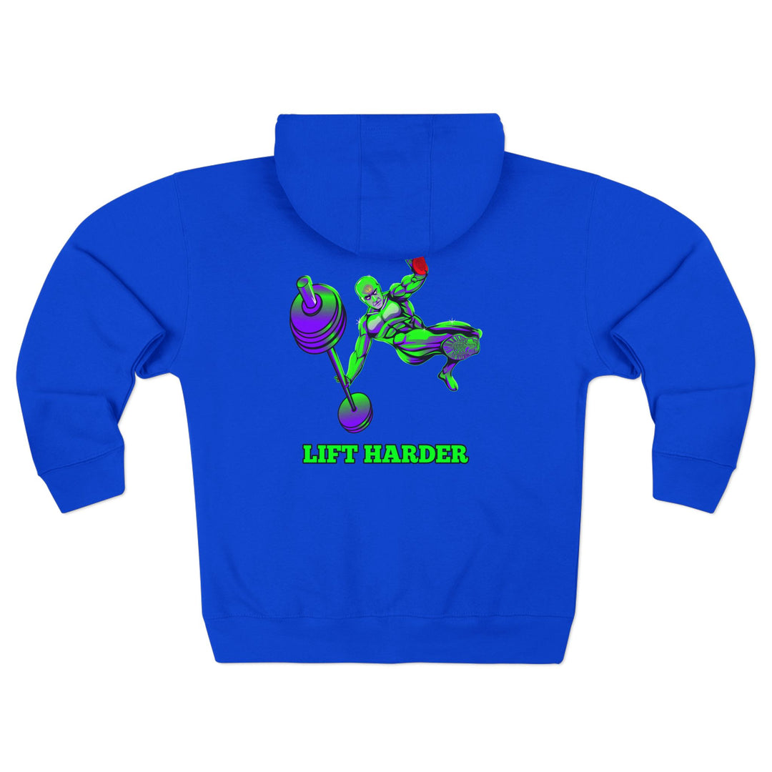 CG MAC JUMP PURPLE GREEN/LIFT HARDER ZIP UP