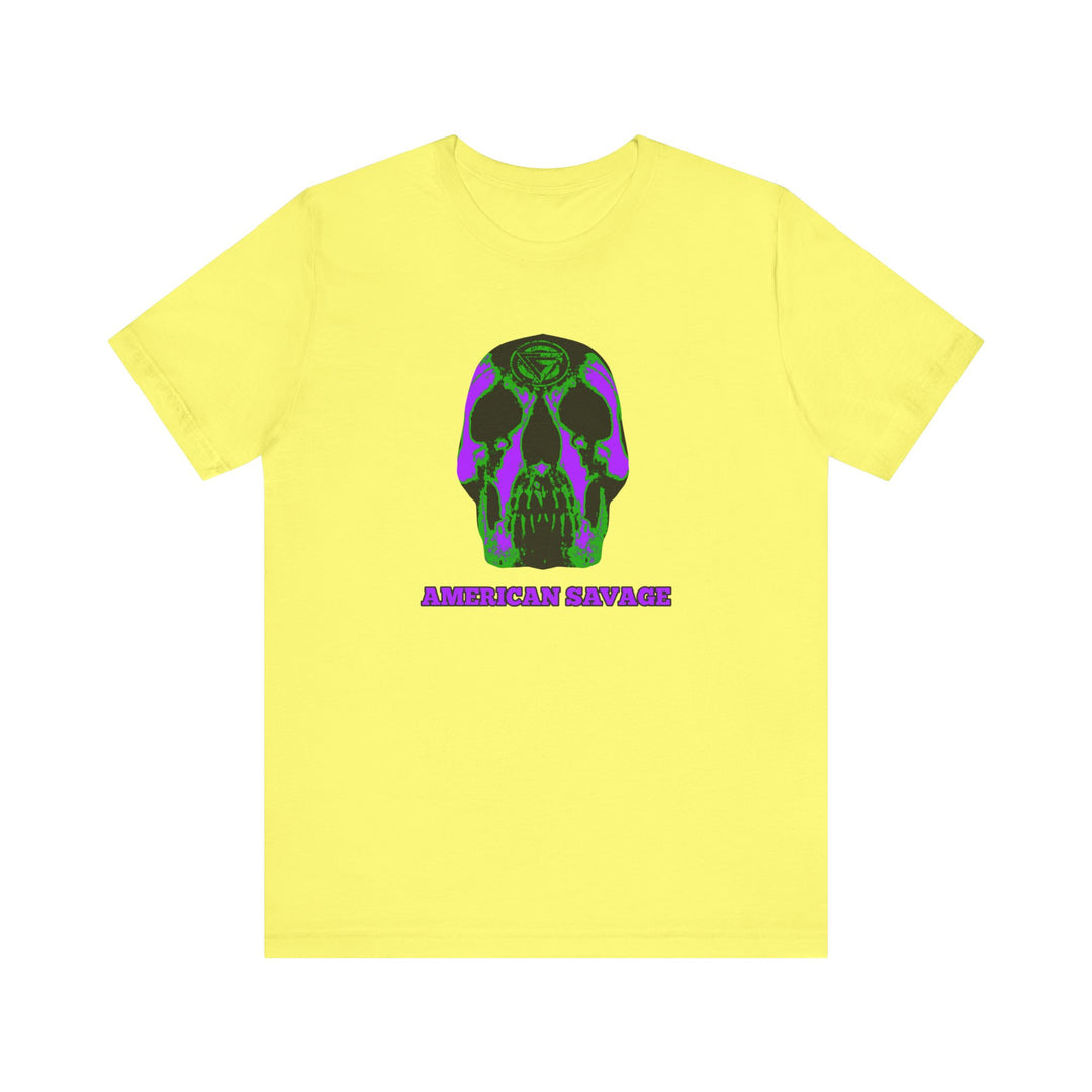 SKULLATOR PURPLE GREEN  /AMERICAN SAVAGE