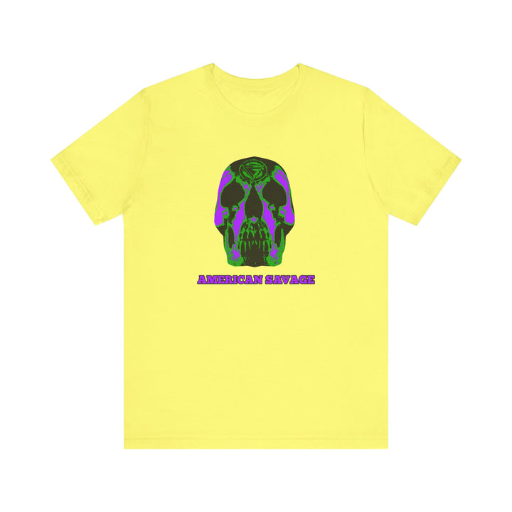 SKULLATOR PURPLE GREEN  /AMERICAN SAVAGE