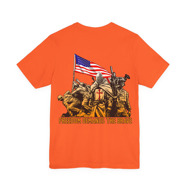 CG AMERICAN CRUSADER ORANGE WHITE FADE /FREEDOM DEMANDS THE BRAVE