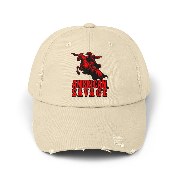 CG OUTLAW RED/AMERICAN SAVAGE CAP