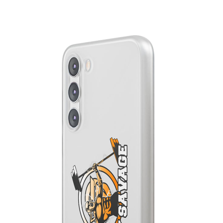 SPARTAN LIFT ORANGE WHITE PHONE CASE/STAY SAVAGE