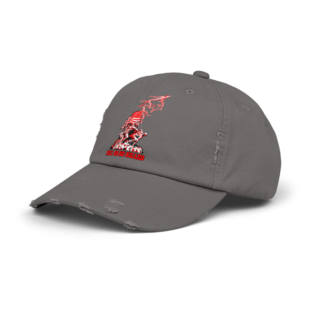 AMERICAN WARRIOR RED WHITE/KILL OR BE KILLED CAP