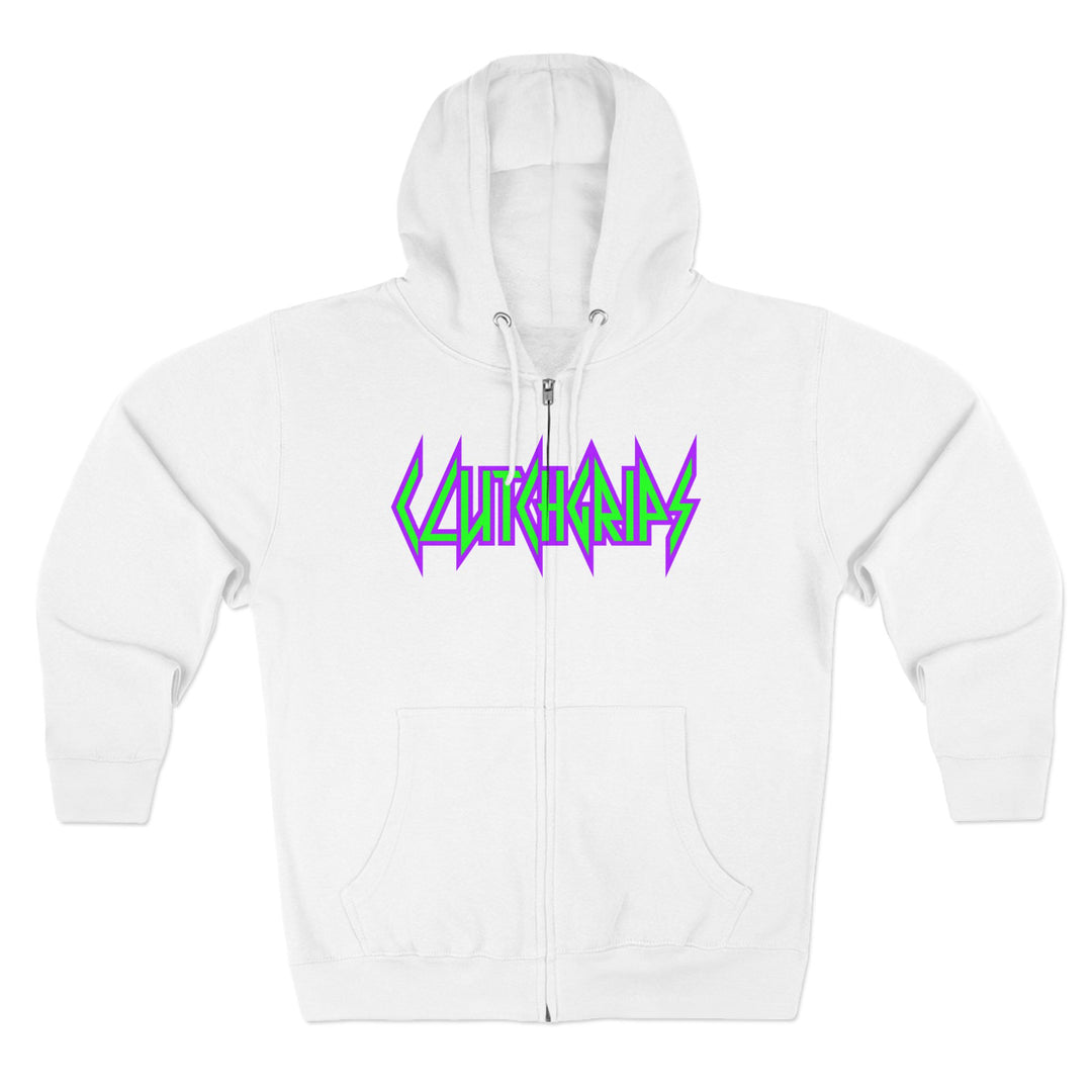 MAC SNAP PURPLE GREEN /READY FOR WAR ZIP UP