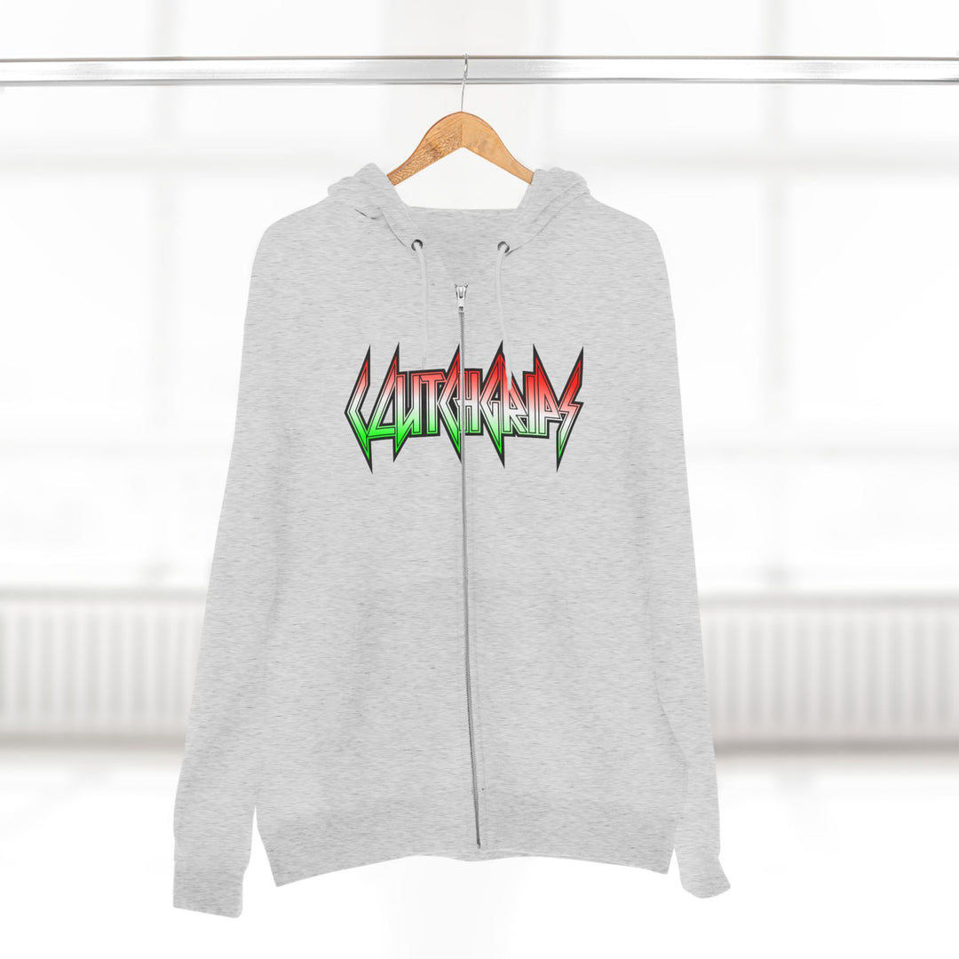 SAMURAI MAC RED WHITE GREEN FADE /LIFT OR DIE ZIP UP