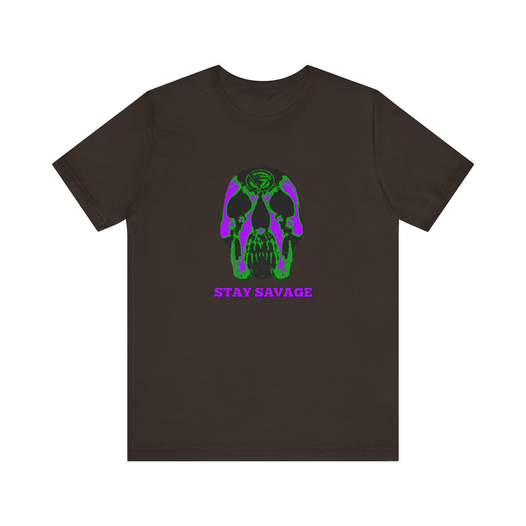 SKULLATOR PURPLE GREEN  /STAY SAVAGE