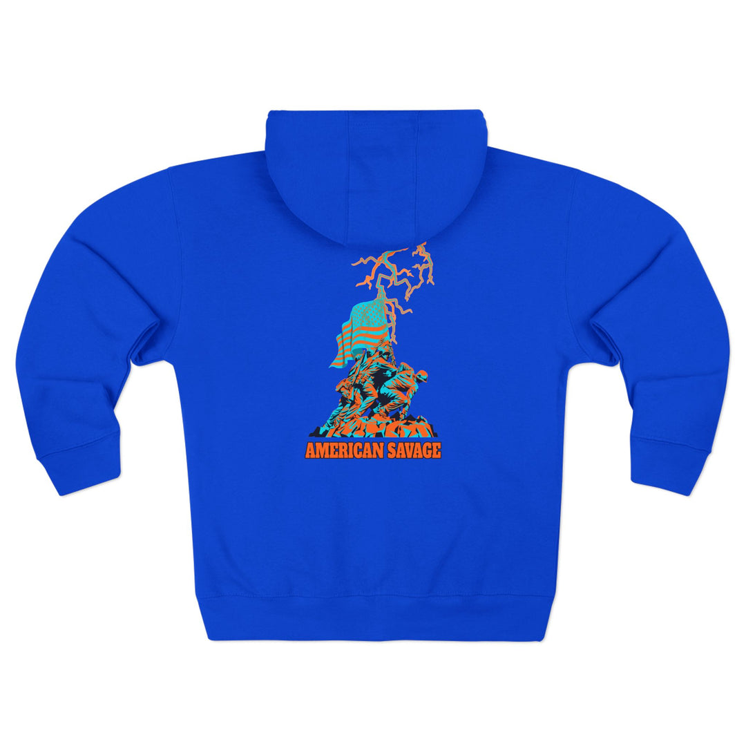 CG A AMERICAN WARRIORS MIAMI COLORS  /AMERICAN SAVAGE ZIP UP
