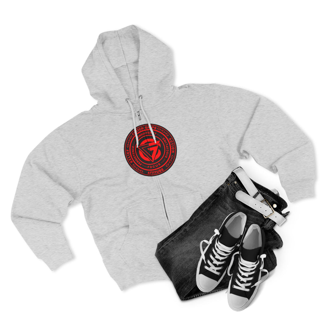 CG CRUSADER RED /7 PILLARS LOGO