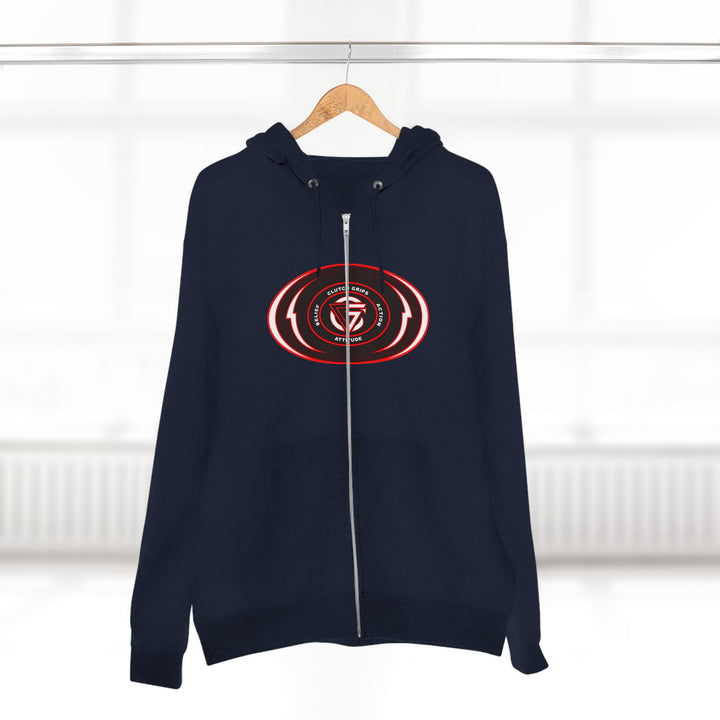 CG ENTER THE MAC RED WHITE/CLUTCHGRIPS ZIP UP