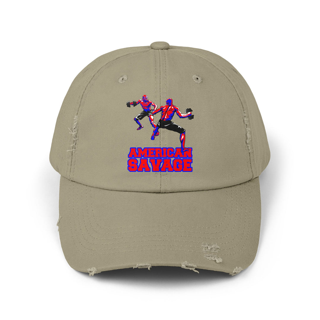 CG STAND OFF RED BLUE WHITE /AMERICAN SAVAGE CAP