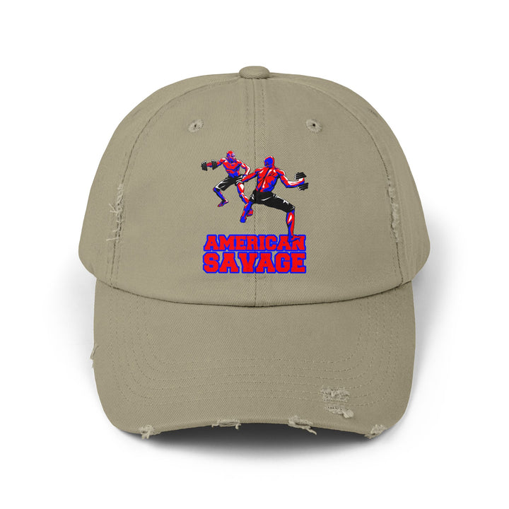 CG STAND OFF RED BLUE WHITE /AMERICAN SAVAGE CAP