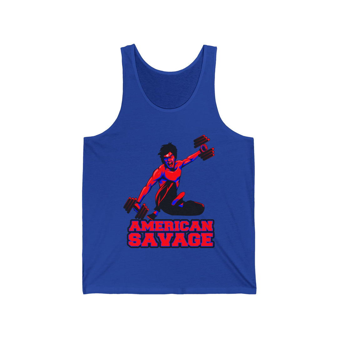 CG RED BLUE LIFT KICK /AMERICAN SAVAGE