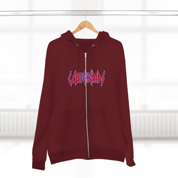 CG MAC JUMP RED WHITE BLUE /THINK DO BECOME ZIP UP