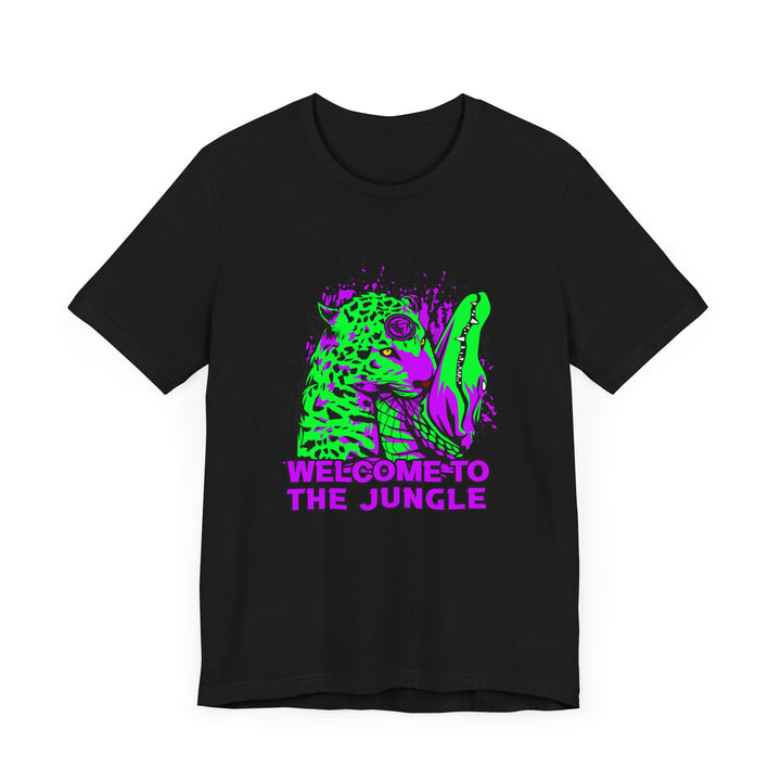 CG JAGUAR VS GATOR PURPLE GREEN/WELCOME TO THE JUNGLE