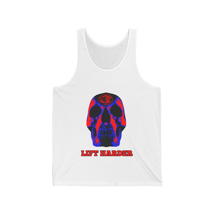 SKULLATOR TANK RED BLUE /LIFT HARDER