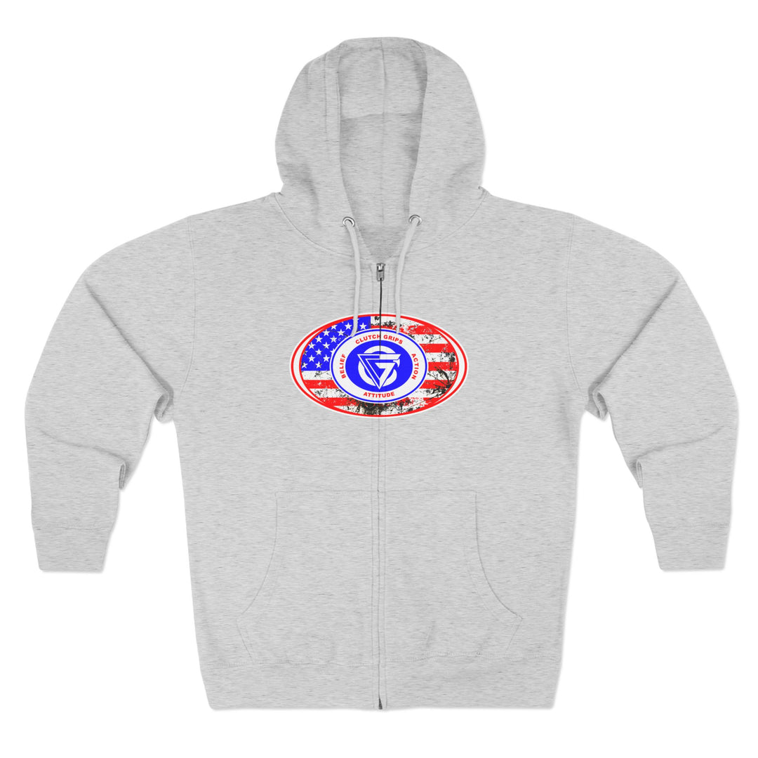 CG ANGRY DG USA BULLET PROOF /LIFT OR DIE ZIP UP