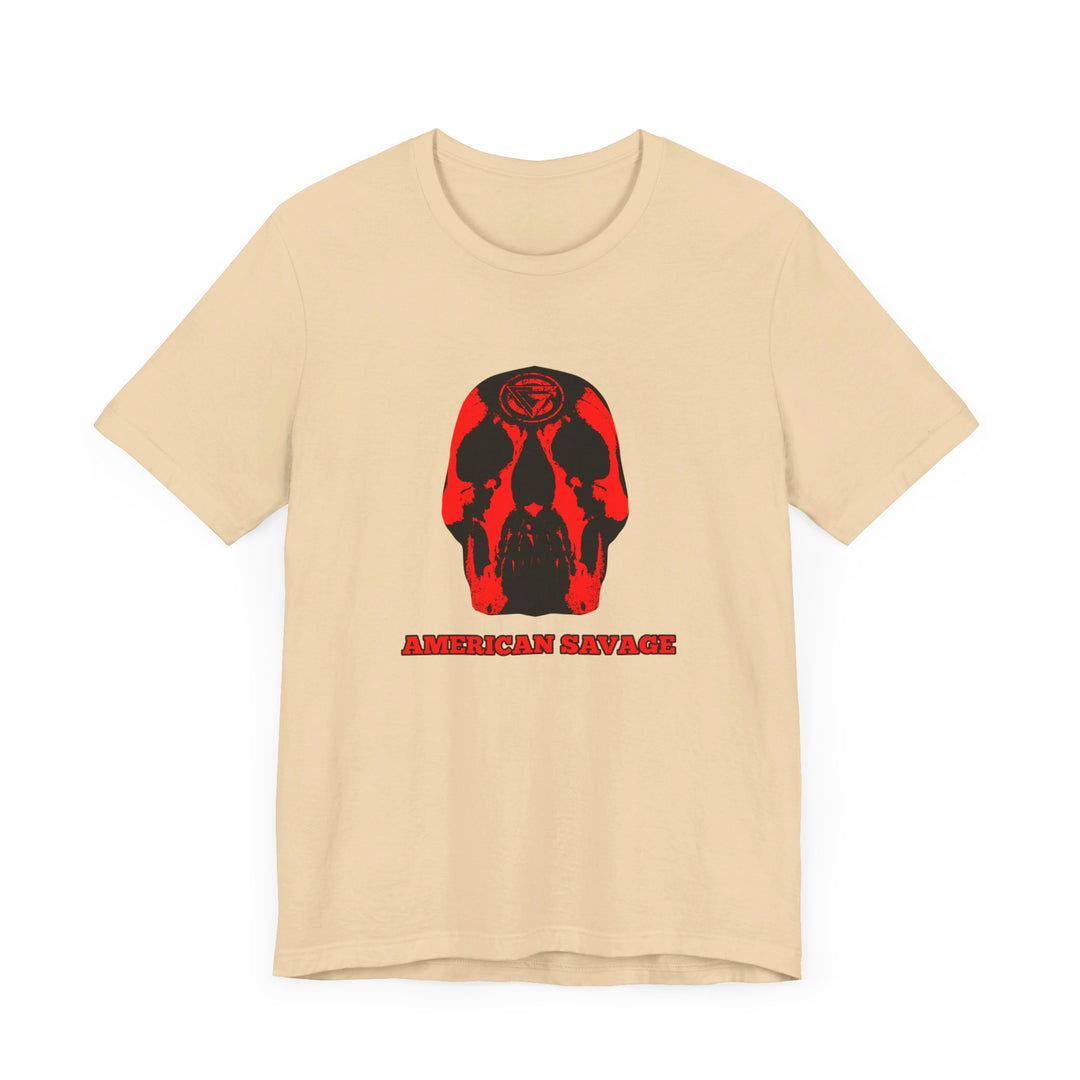 SKULLATOR RED BLACK /AMERICAN SAVAGE