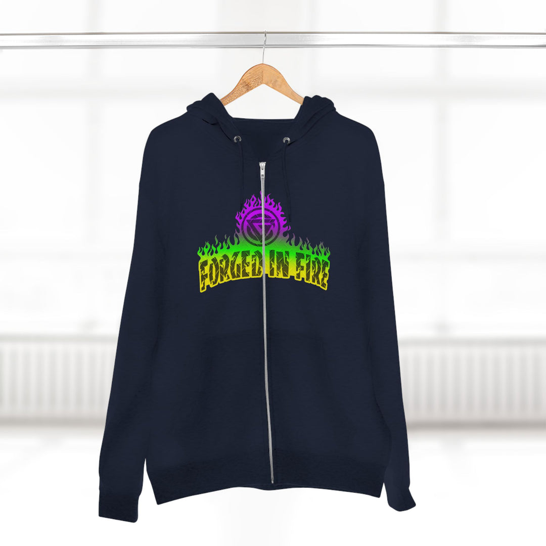 CG LIGHTNING KING YELLOW GREEN PURPLE /STAY SAVAGE ZIP UP