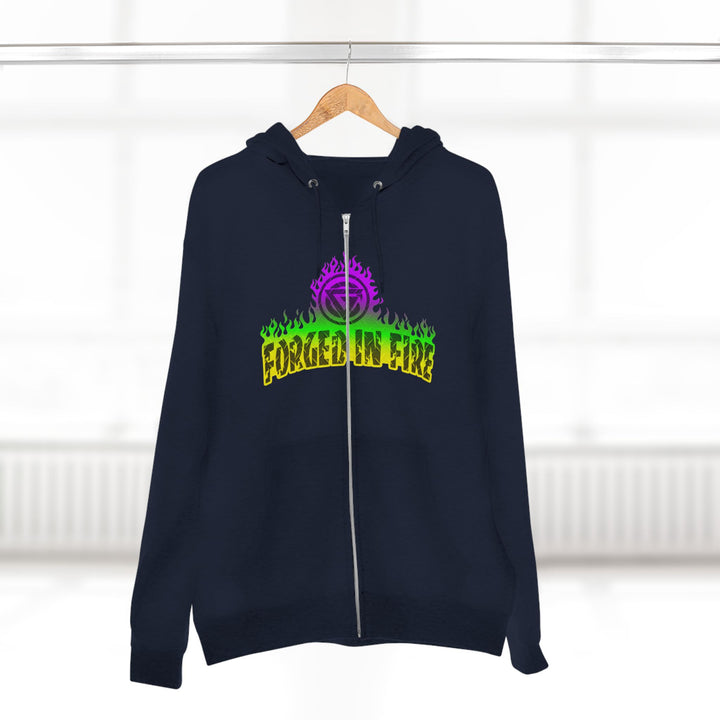 CG LIGHTNING KING YELLOW GREEN PURPLE /STAY SAVAGE ZIP UP