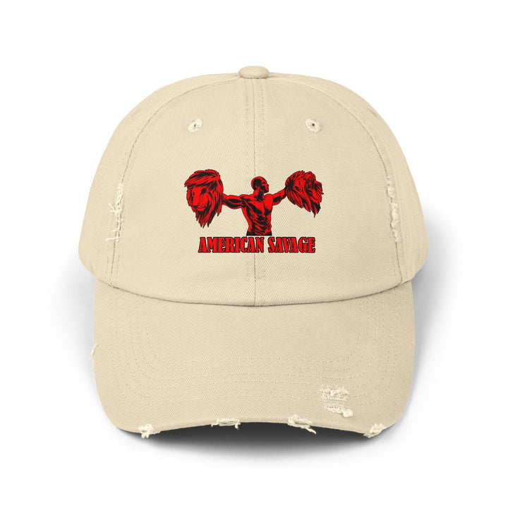 CG BEAST MASTER RED /AMERICAN SAVAGE CAPS