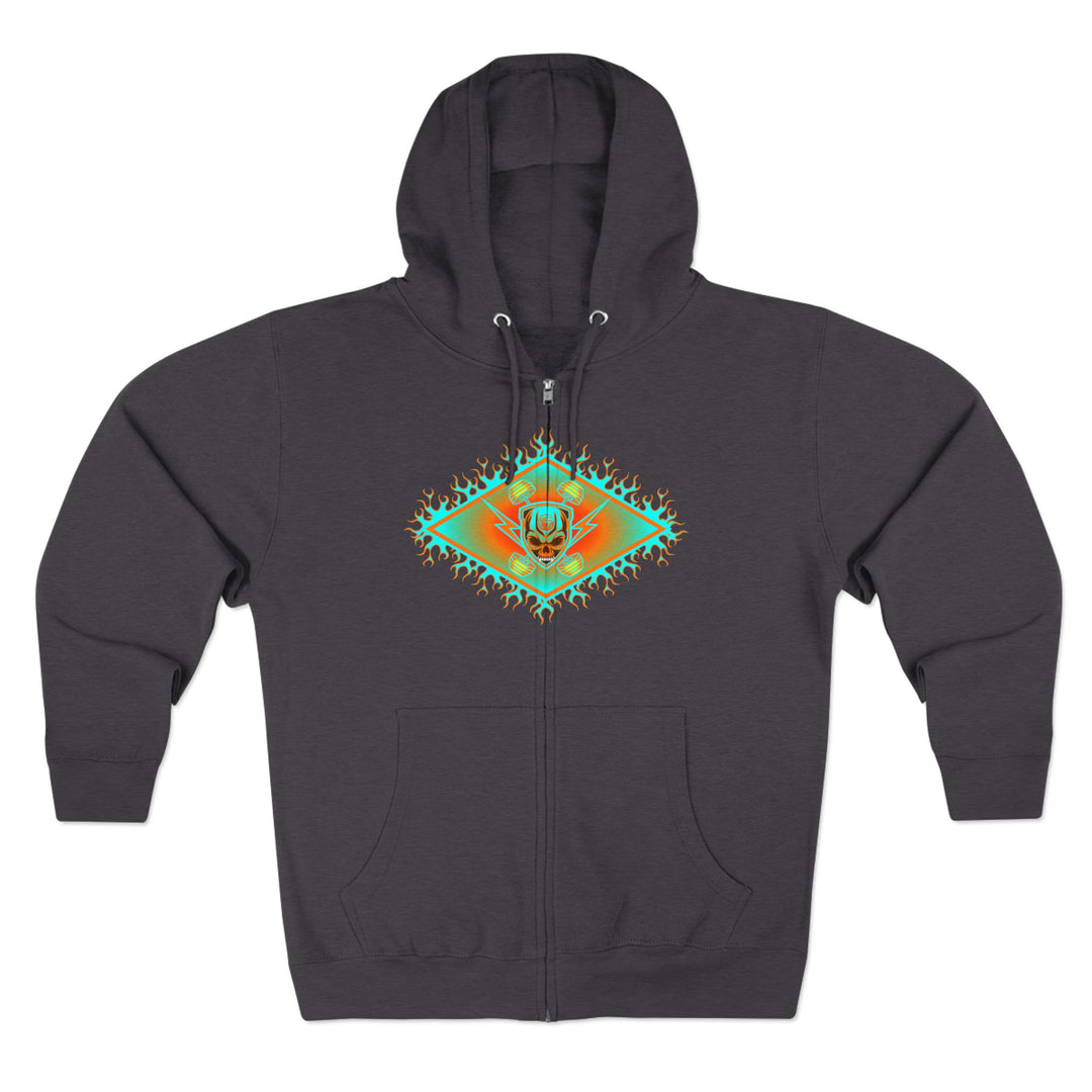 CG DRAGON BELLE LIGHTNING/DIAMOND MIAMI COLORS /BELIEF ATTITUDE ACTION ZIP UP