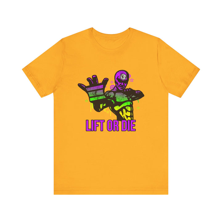 GRIP MASTER MAC PURPLE YELLOW GREEN FADE /LIFT OR DIE