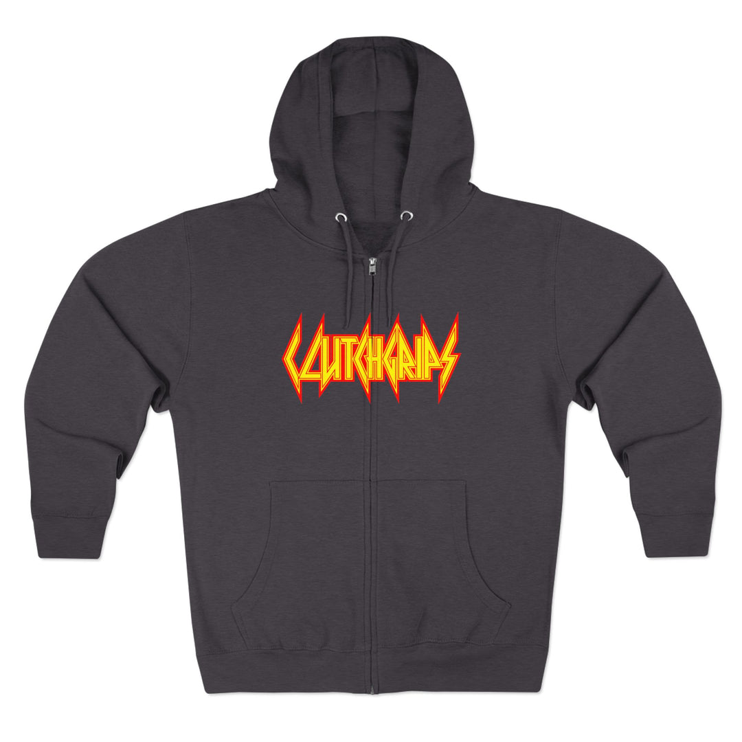 CG ANGRY DOG GOLD RED /LIFT OR DIE ZIP UP