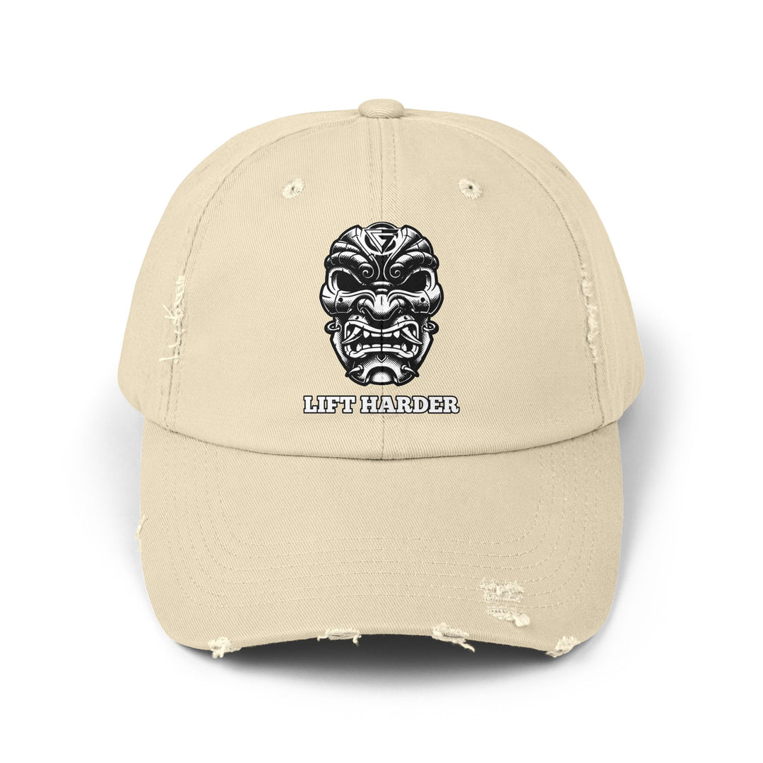 SAMURAI MASK WHITE/LIFT HARDER CAP