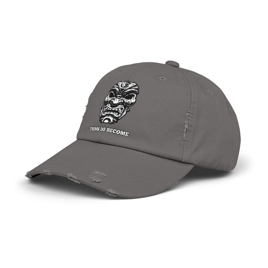 CG SAMURAI MASK WHITE BLACK /THINK DO BECOME CAP