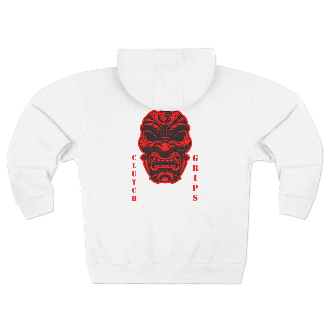 SAMURAI-MAC MASKRED BLACK/CLUTCHGRIPS ZIP UP
