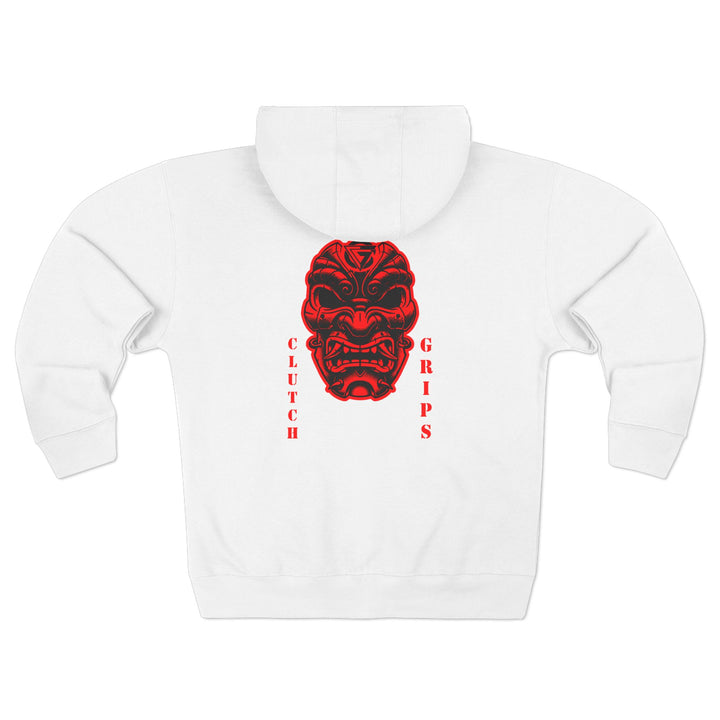 SAMURAI-MAC MASKRED BLACK/CLUTCHGRIPS ZIP UP