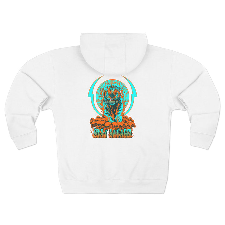 CG DYNAMITE TIGER MIAMI COLORS ZIP UP
