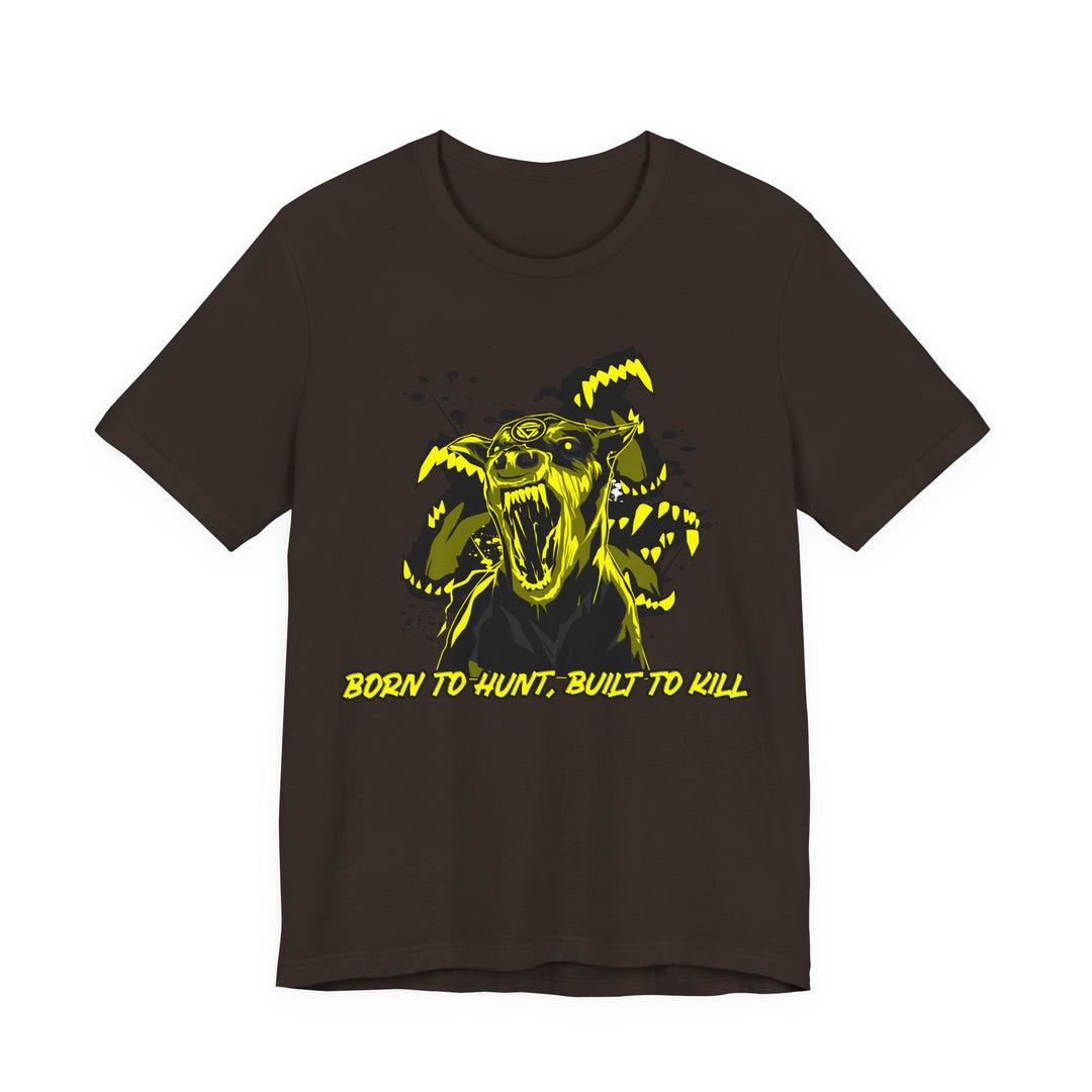 CG MAD DOG YELLOW BLACK /BORN TO HUNT BUILT TO KILL