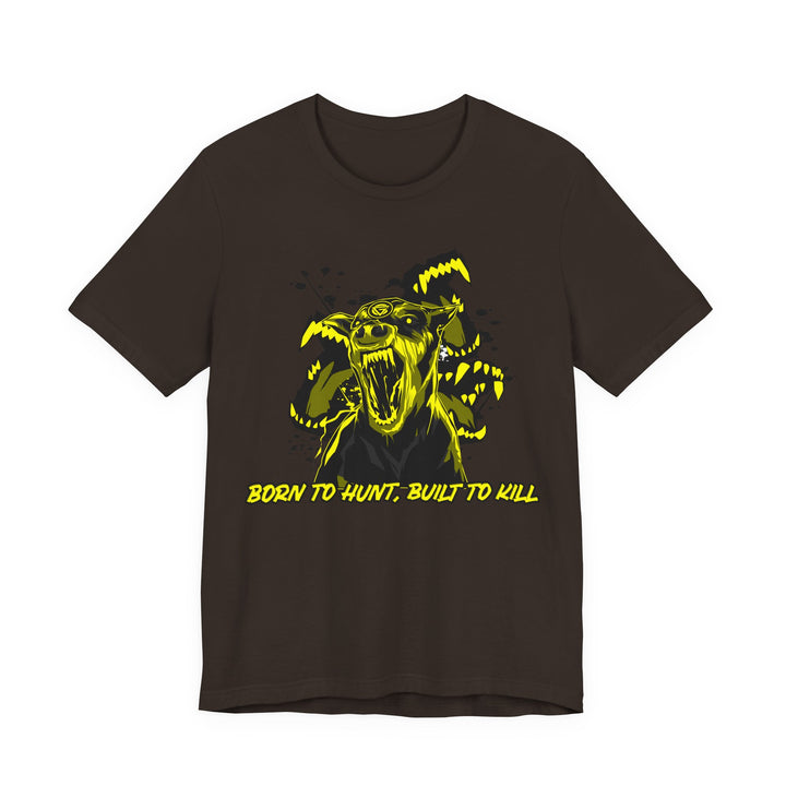 CG MAD DOG YELLOW BLACK /BORN TO HUNT BUILT TO KILL