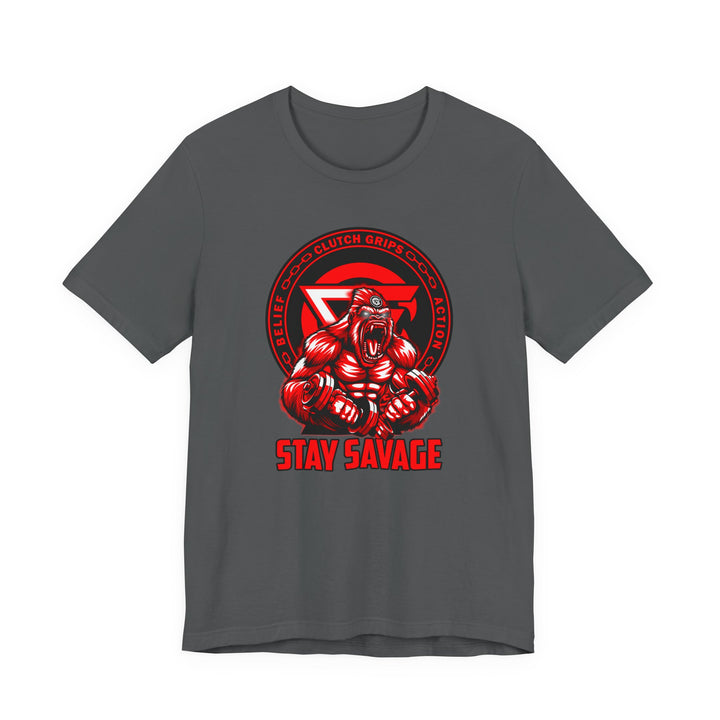 CG ALPHA RED WHITE /STAY SAVAGE