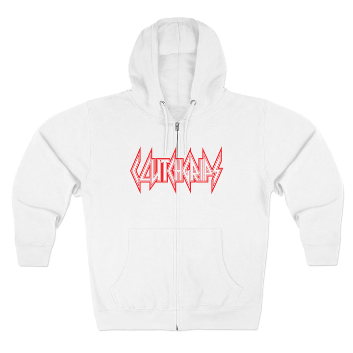 CG AMERICAN WARRIOR RED WHITE /WHATEVER IT TAKES ZIP UP