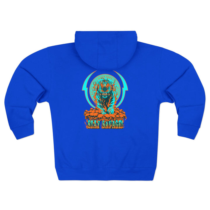 CG DYNAMITE TIGER MIAMI COLORS ZIP UP