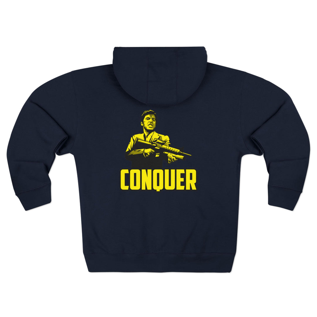 CG FINAL BOSS YELLOW/CONQUER HOODIES