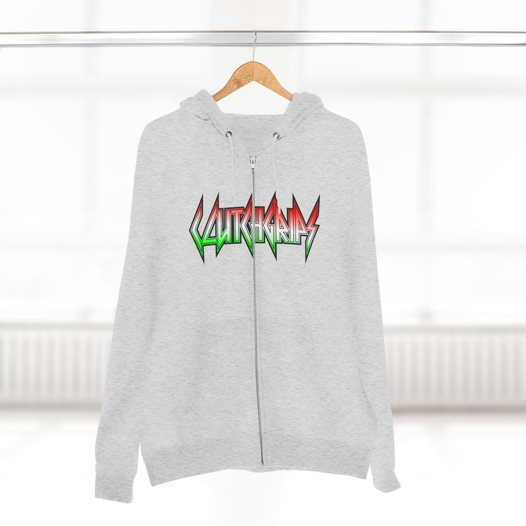 CG APE VS ZILLA RED WHITE GREEN FADE /DONT BE A BITCH ZIP UP