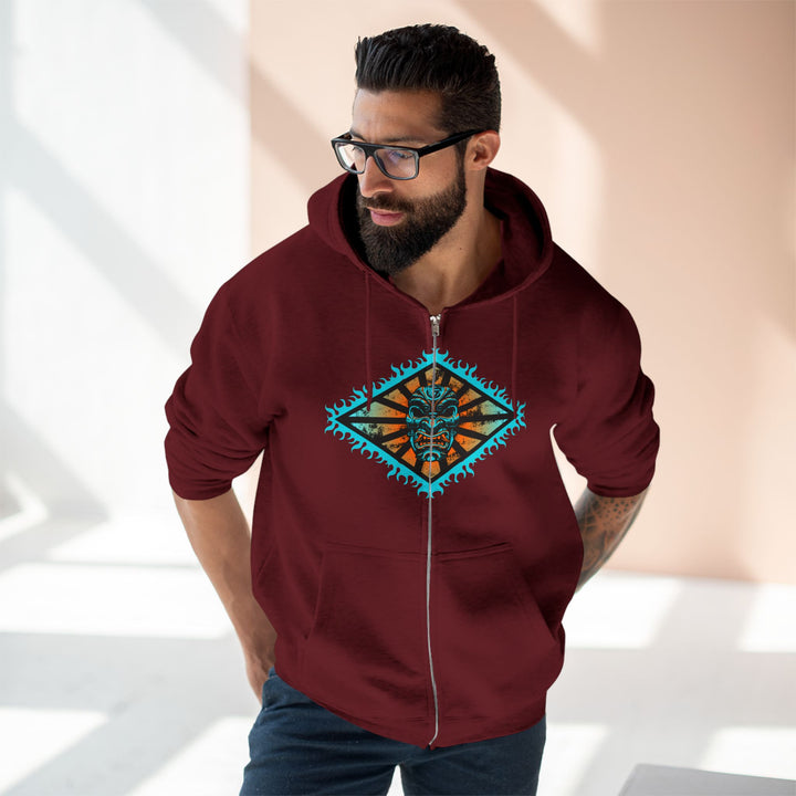 MAC VS SNAKE AQUA MIAMI DIAMOND FRONT /STAY SAVAGE ZIP UP