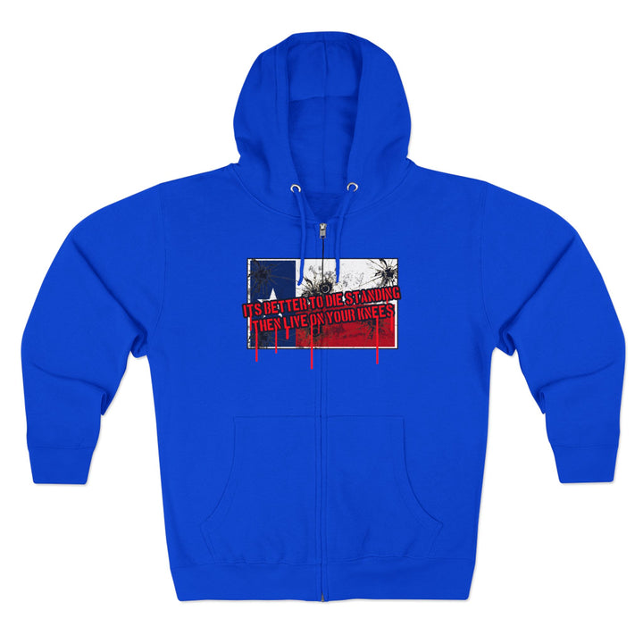 CG ANGRY DOG LONE STAR TEXAS STYLE /LIFT OR DIE ZIP UP